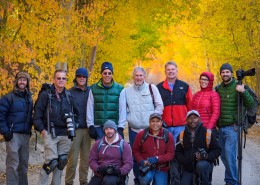 group photo, Eastern Sierra photo class