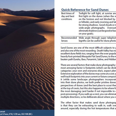 Photographing Sand Dunes